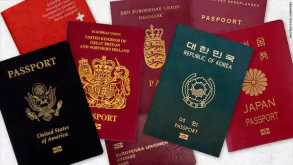 See The Top 10 World’s Most Powerful Passports In 2019